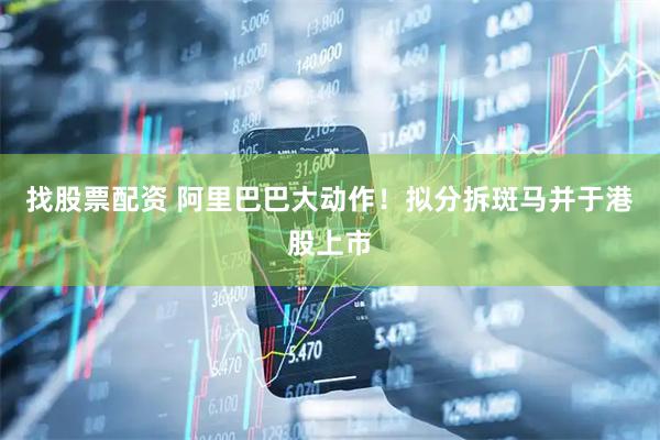 找股票配资 阿里巴巴大动作！拟分拆斑马并于港股上市